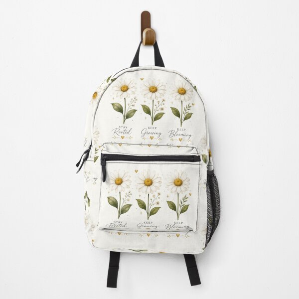 Item preview, Three Daisy Flowers Minimal Floral Illustration designed and sold by astersgraphics.