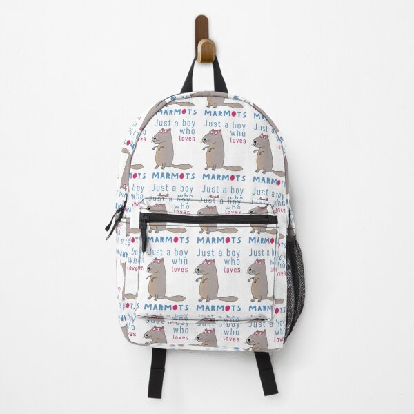 Item preview, Just a boy who Loves Marmots designed and sold by Carla Daly.