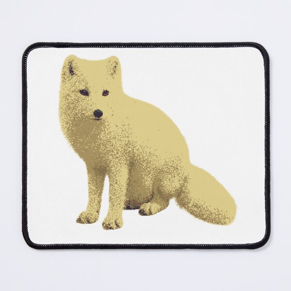 Item preview, Sitting Arctic Fox (Pixelated) designed and sold by Fire TheMann.