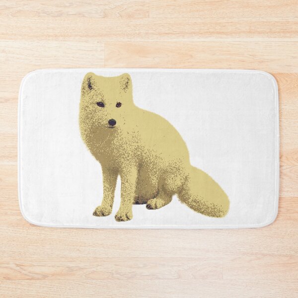 Item preview, Sitting Arctic Fox (Pixelated) designed and sold by Fire TheMann.