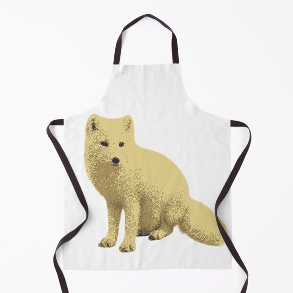 Item preview, Sitting Arctic Fox (Pixelated) designed and sold by Fire TheMann.