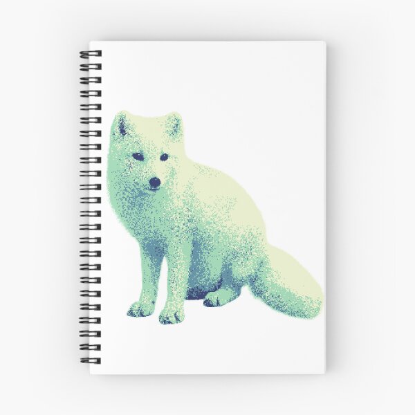 Item preview, Sitting Arctic Fox (Pixelated) designed and sold by Fire TheMann.