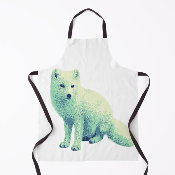 Item preview, Sitting Arctic Fox (Pixelated) designed and sold by Fire TheMann.