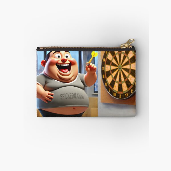 Item preview, The funny Spickermanni with his dart during dart training designed and sold by Segasprojects.