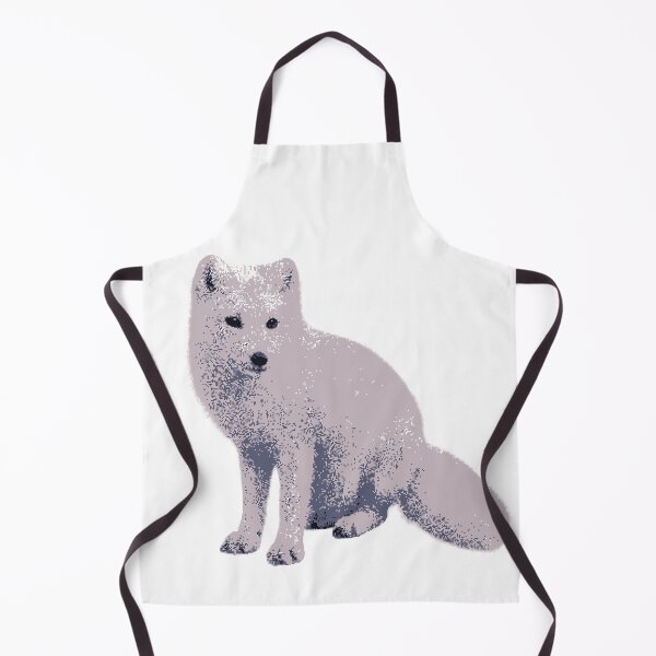 Item preview, Sitting Arctic Fox (Pixelated) designed and sold by Fire TheMann.