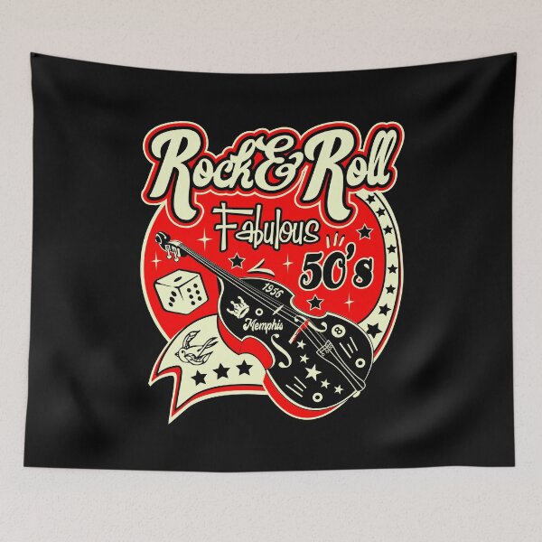 Item preview, 1950s Sock Hop Dance Party 50s Rockabilly Vintage Rock and Roll Music designed and sold by MemphisCenter.