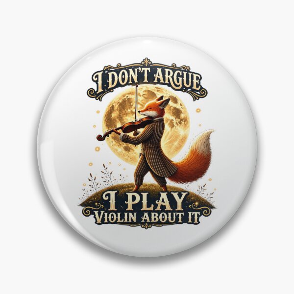 Item preview, Fox Violinist Funny Music Teacher Gift designed and sold by Gentlestate.