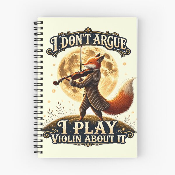 Item preview, Fox Violinist Funny Music Teacher Gift designed and sold by Gentlestate.