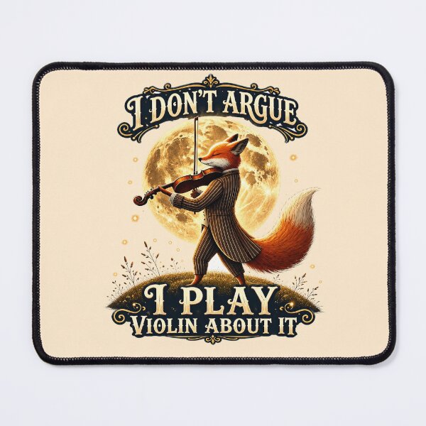 Item preview, Fox Violinist Funny Music Teacher Gift designed and sold by Gentlestate.
