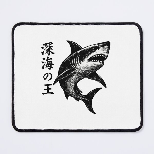 Item preview, Deep Sea Shark Kanji designed and sold by SiarheiYur.
