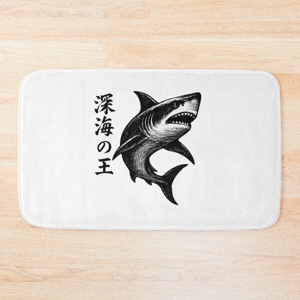 Item preview, Deep Sea Shark Kanji designed and sold by SiarheiYur.
