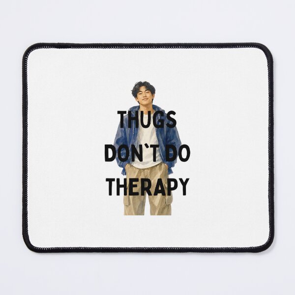 Item preview, Thugs Don't Do Therapy  designed and sold by thecooltable.