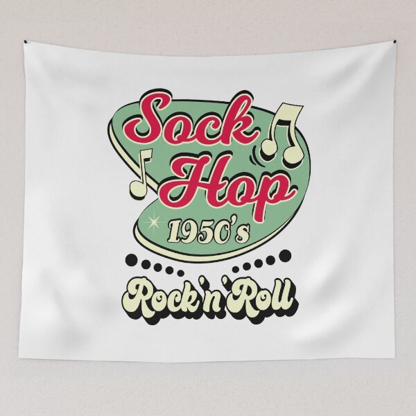 Item preview, 1950s Sock Hop Dance Party 50s Rockabilly Vintage Rock and Roll Music designed and sold by MemphisCenter.