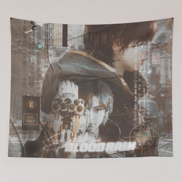 Item preview, Stellar Blade Blood Rain Cinematic Technical Poster designed and sold by Shopunte.
