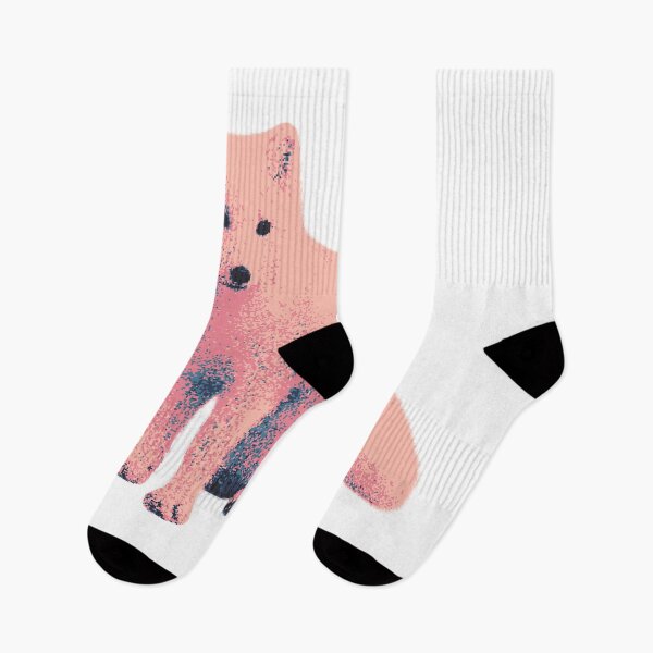 Item preview, Sitting Arctic Fox (Pixelated) designed and sold by Fire TheMann.