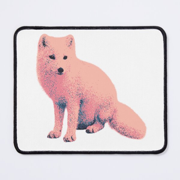 Item preview, Sitting Arctic Fox (Pixelated) designed and sold by Fire TheMann.