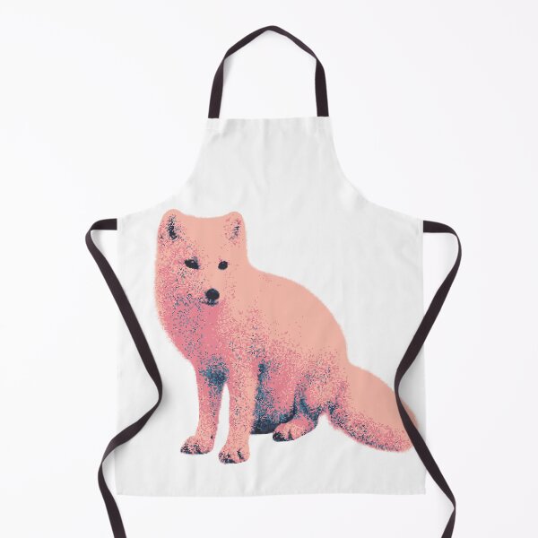 Item preview, Sitting Arctic Fox (Pixelated) designed and sold by Fire TheMann.