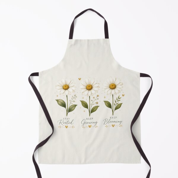 Item preview, Three Daisy Flowers Minimal Floral Illustration designed and sold by astersgraphics.