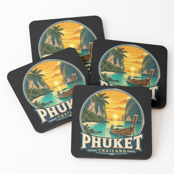 Item preview, Phuket Thailand – Tropical Sunset Escape designed and sold by ABLAT-CREATIONS.