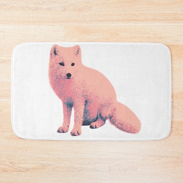 Item preview, Sitting Arctic Fox (Pixelated) designed and sold by Fire TheMann.
