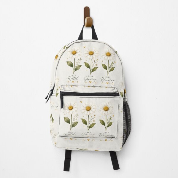 Item preview, Three Daisy Flowers Minimal Floral Illustration designed and sold by astersgraphics.