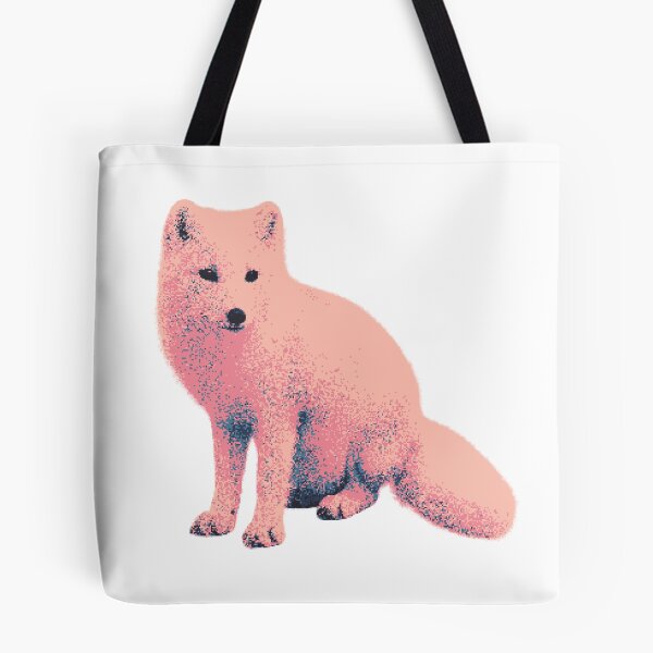 Item preview, Sitting Arctic Fox (Pixelated) designed and sold by Fire TheMann.