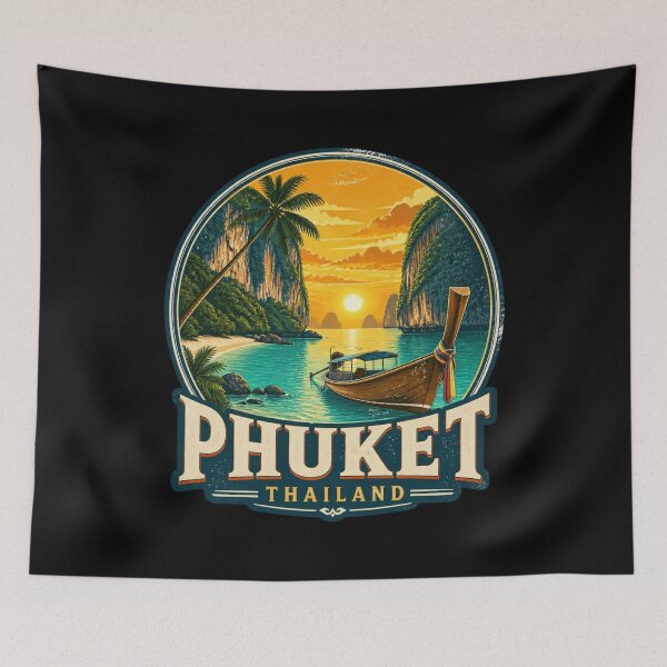 Item preview, Phuket Thailand – Tropical Sunset Escape designed and sold by ABLAT-CREATIONS.