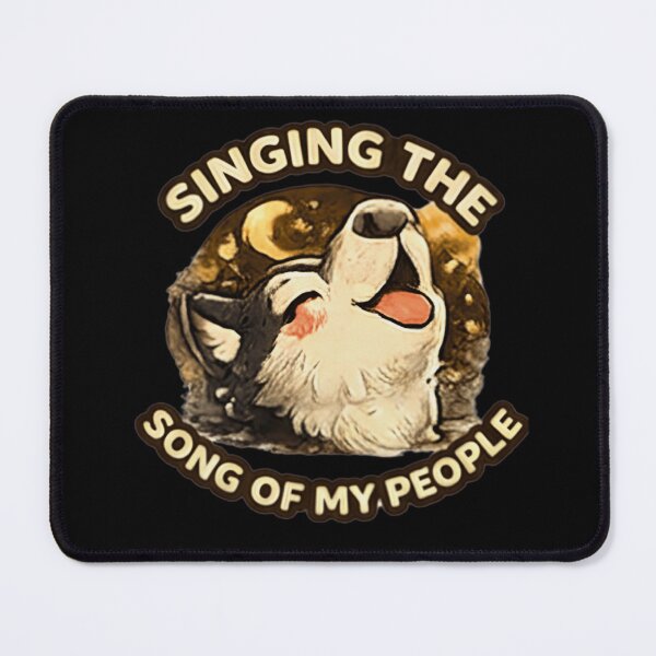 Item preview, Singing The Song Of My People Funny Howling Husky Dog Lover designed and sold by Hobby-up.