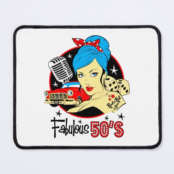 Item preview, 50s Rockabilly Pin Up Girl Retro 1950s Sock Hop Dance designed and sold by MemphisCenter.