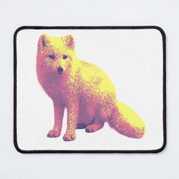 Item preview, Sitting Arctic Fox (Pixelated) designed and sold by Fire TheMann.