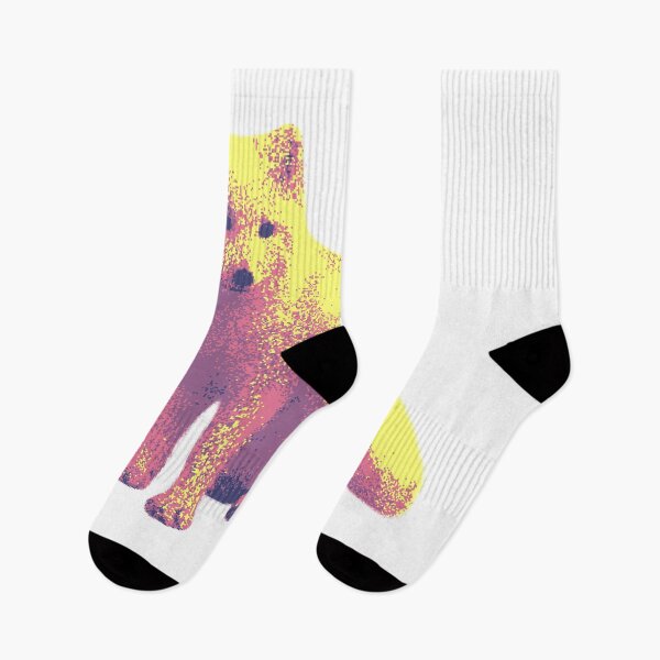 Item preview, Sitting Arctic Fox (Pixelated) designed and sold by Fire TheMann.
