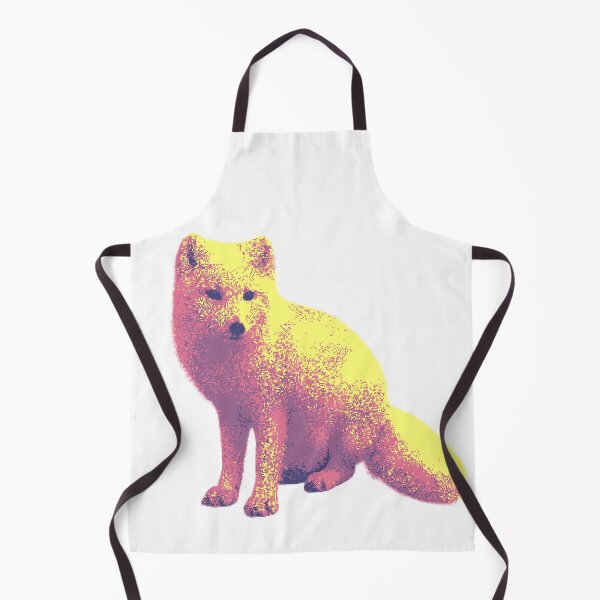 Item preview, Sitting Arctic Fox (Pixelated) designed and sold by Fire TheMann.