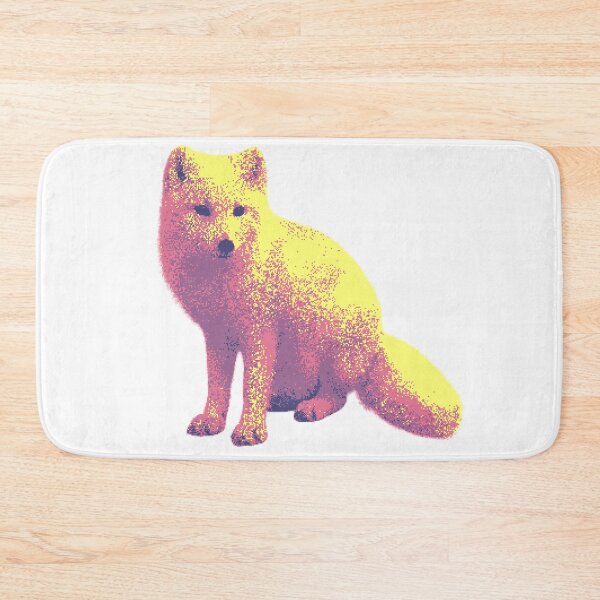 Item preview, Sitting Arctic Fox (Pixelated) designed and sold by Fire TheMann.