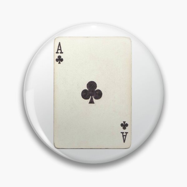 Item preview, Ace of Clubs Card designed and sold by Britt, the Creator.
