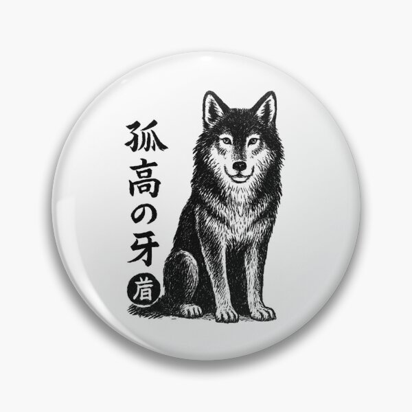 Artikelvorschau, Lone Wolf Kanji entworfen und verkauft von SiarheiYur.