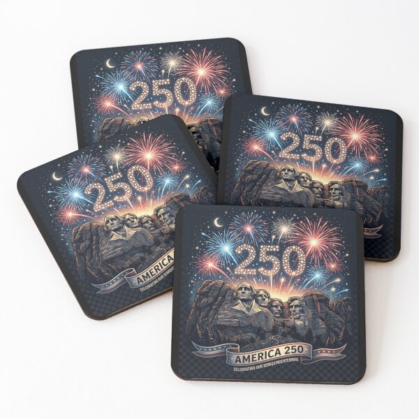 Item preview, America 250 – Patriotic Fireworks Celebration designed and sold by Dogandesighn.