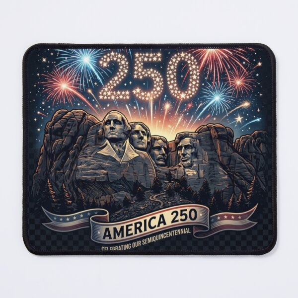 Item preview, America 250 – Patriotic Fireworks Celebration designed and sold by Dogandesighn.