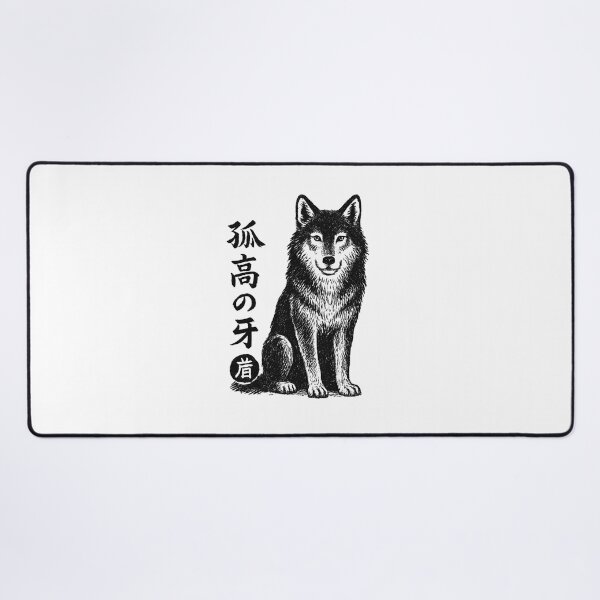 Item preview, Lone Wolf Kanji designed and sold by SiarheiYur.