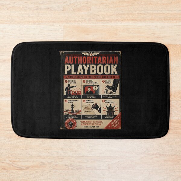 Item preview, Authoritarian Playbook designed and sold by ChickenFund.