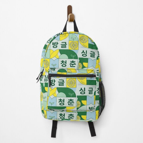 Item preview, Aesthetic Retro K-Hangul Citrus Poster - Single Banggeul Cheongchun designed and sold by SOOstudio73.