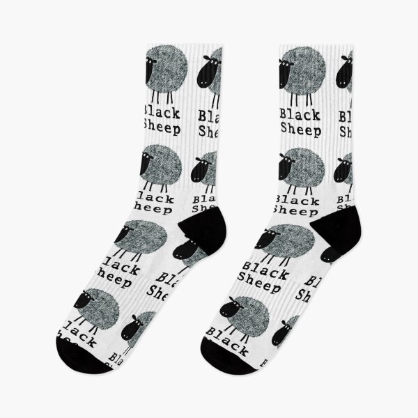 Item preview, Black Sheep! Cute Sheep with Text designed and sold by Carla Daly.