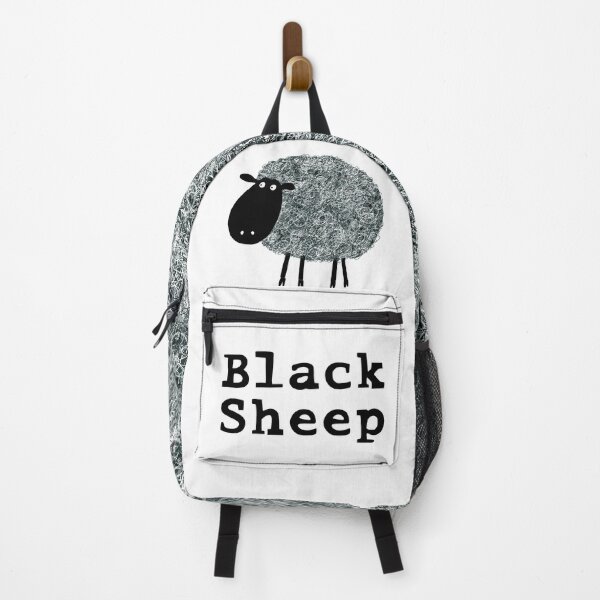 Item preview, Black Sheep! Cute Sheep with Text designed and sold by Carla Daly.