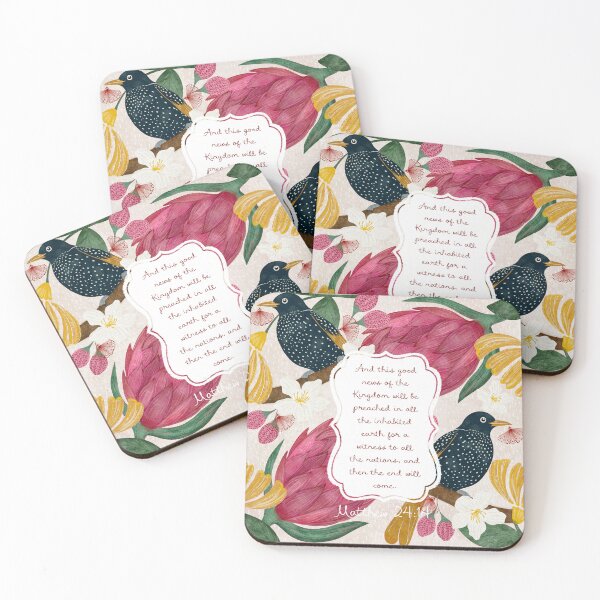 Item preview, Matthew 24.14 THIS GOOD NEWS WILL BE PREACHED  designed and sold by Nuevomundo Arte Designs by Anahí .