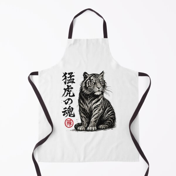 Item preview, Fierce Tiger Kanji designed and sold by SiarheiYur.