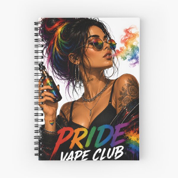 Item preview, Pride Vape Club – Rainbow Rebel Edition designed and sold by House of Taste Vape Designs.