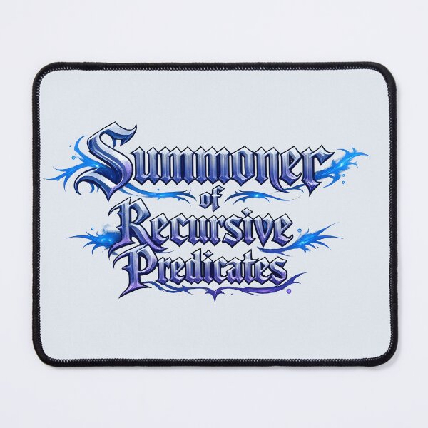 Item preview, Summoner of Recursive Predicates designed and sold by Nerd Romance Café.