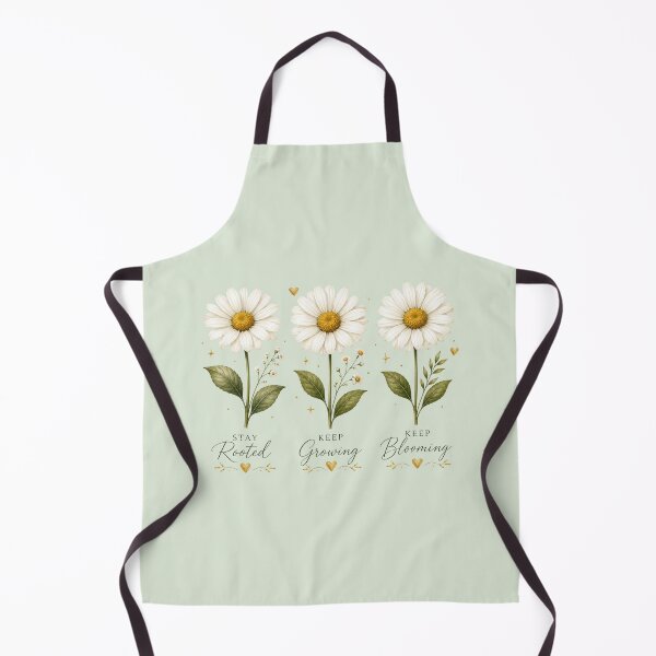 Item preview, Three Daisy Flowers Minimal Floral Illustration designed and sold by astersgraphics.