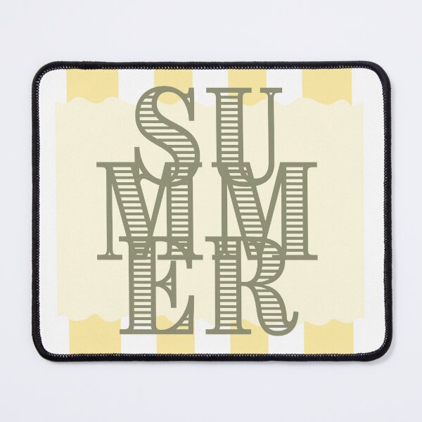 Item preview, SUMMER Bold Striped Typography Vintage Summer Beach Aesthetic designed and sold by HYPNK.