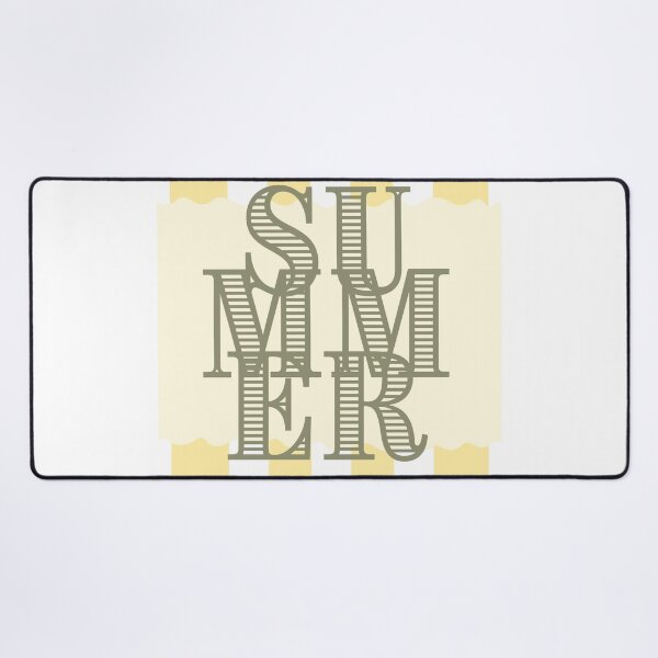 Item preview, SUMMER Bold Striped Typography Vintage Summer Beach Aesthetic designed and sold by HYPNK.