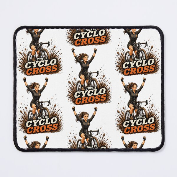 Item preview, Cyclo Cross Queen — This Is Cyclo Cross | CX British Humour Tee designed and sold by Pedal & Pace.